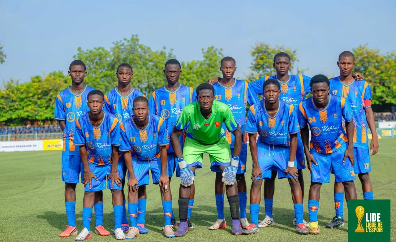 Le onze de départ du Rahimo FC/ crédit photo: Kizambo. Tous droits réservés